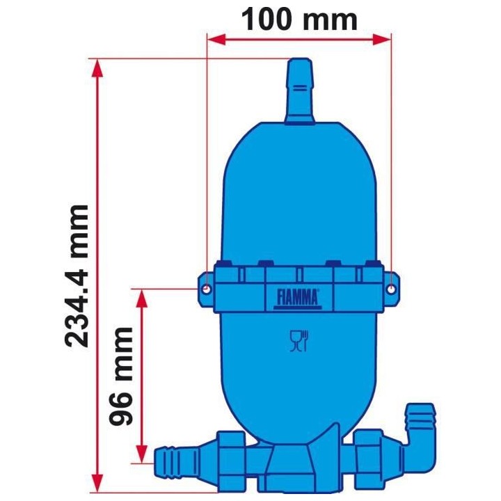 FIAMMA Vase d'expansion a membrane interne