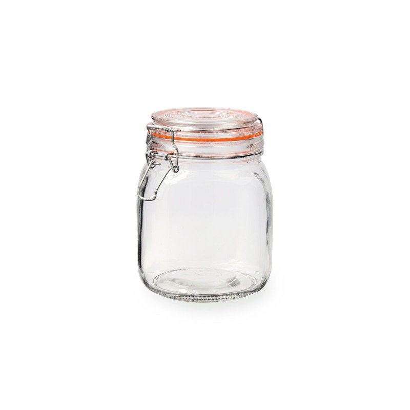 Pot en verre Quid New Canette Transparent verre (1L) (Pack 6x)