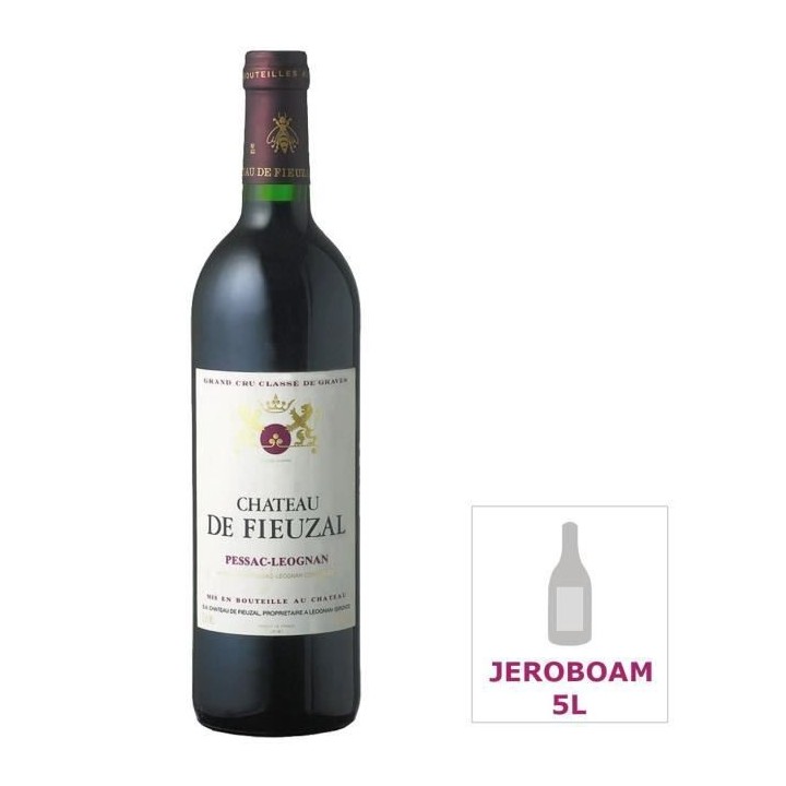 Jéroboam Château de Fieuzal 2014 Pessac-Léognan Grand Cru - Vin rou