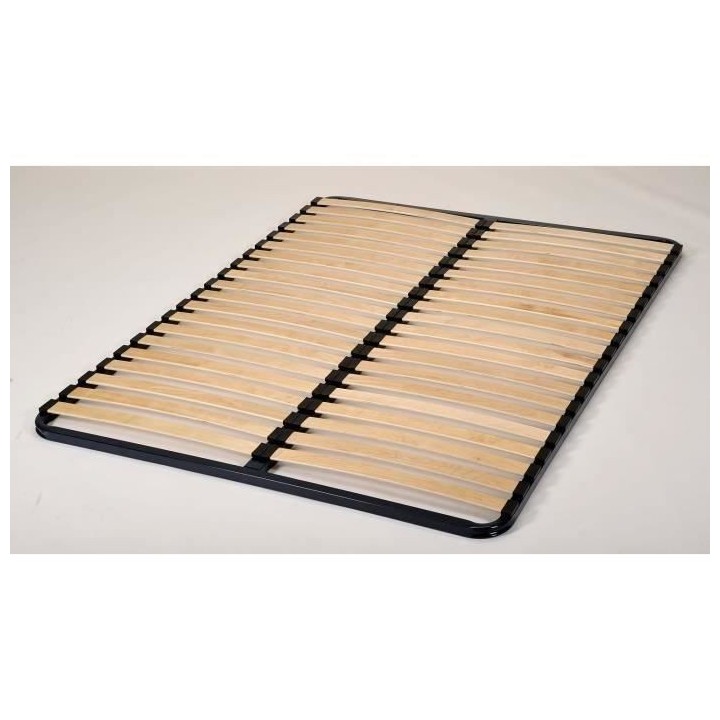 FINLANDEK Loysa - Sommier 160 x 200 - Acier bleu nuit