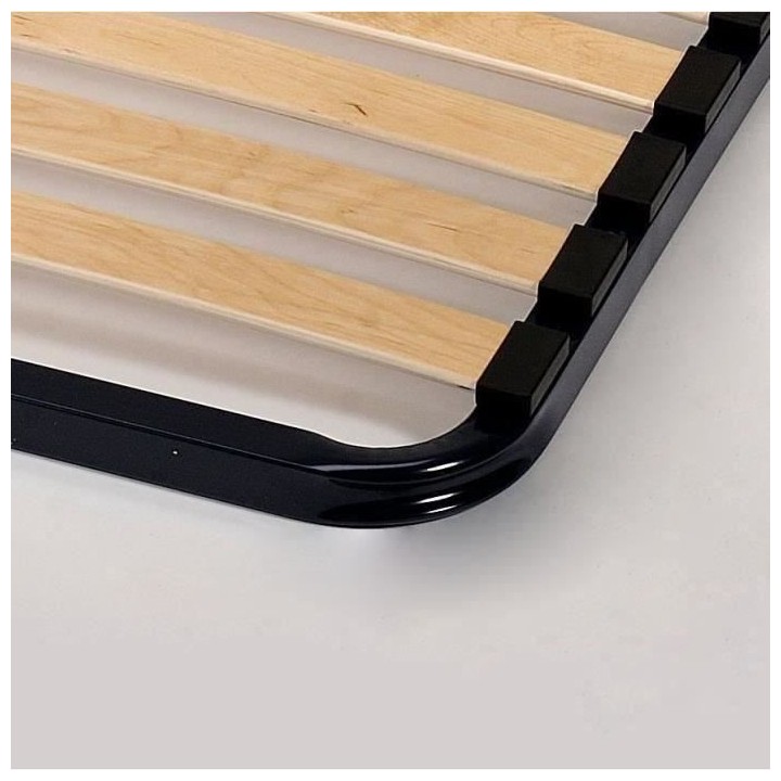 FINLANDEK Loysa - Sommier 160 x 200 - Acier bleu nuit