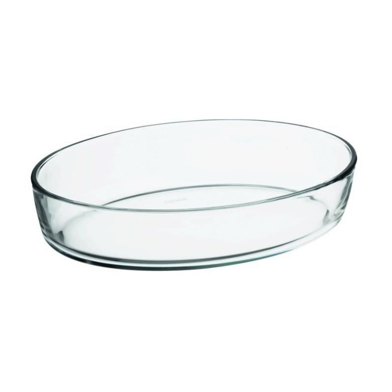 FINLANDEK Plat ovale en verre - 28x19 cm