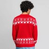 Pull homme Mickey Mouse Rouge