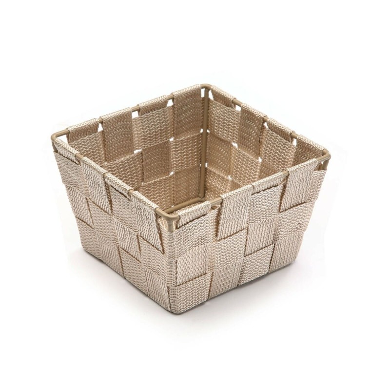 Panier Multi-usages Versa Beige 14 x 9 x 14 cm