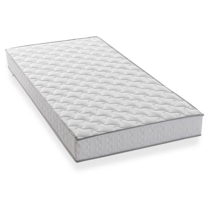 DEKO DREAM Matelas mousse Kiva 90 x 190 cm - Confort ferme - 16 cm