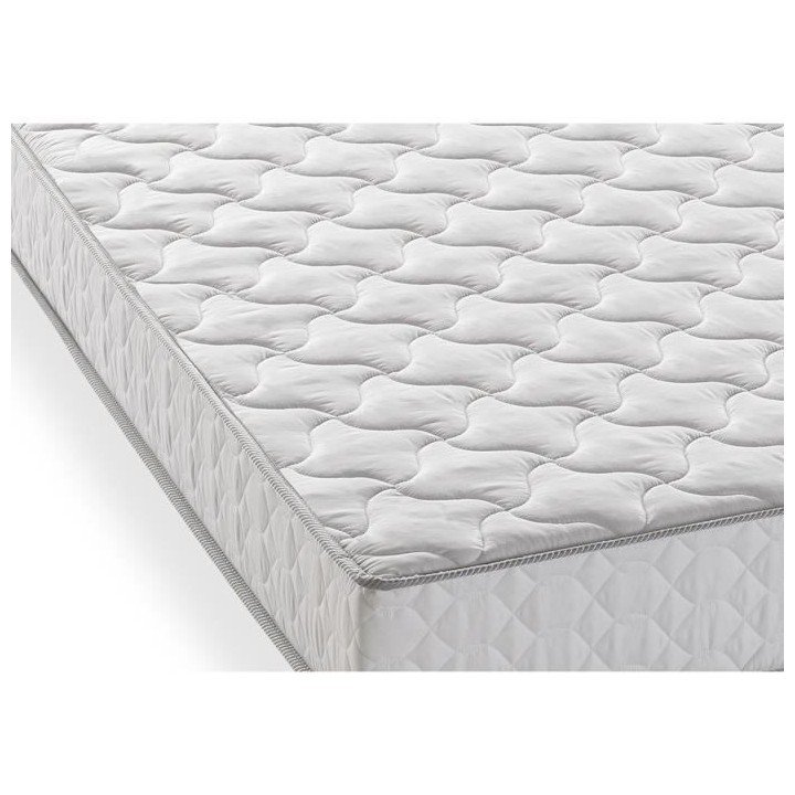 Matelas 140x200 cm FINLANDEK Kiva - Mousse - Confort ferme - Epaisseur