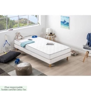 DEKO DREAM Matelas 90x190 cm HAHTUVA - Mousse - Ferme - 14 cm - 5 zone
