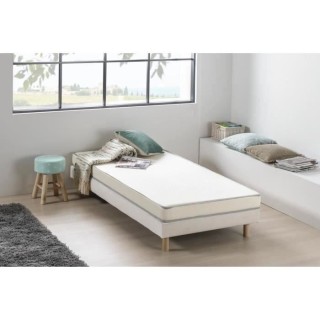 DEKODREAM Matelas mousse 90 x 190 cm - Confort ferme - Epaisseur 12 cm