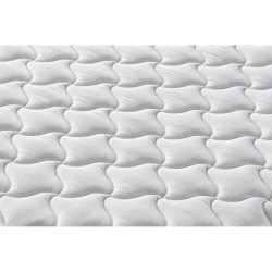 Matelas 90x200 cm - DEKO DREAM - Mousse - Ferme - 14 cm - 5 zones - HAHTUVA