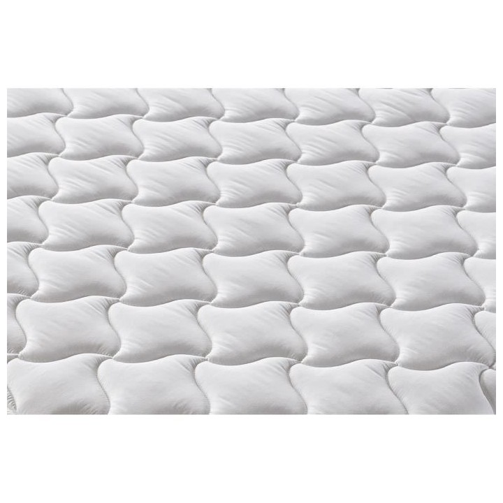 Matelas 90x200 cm - DEKO DREAM - Mousse - Ferme - 14 cm - 5 zones - HA