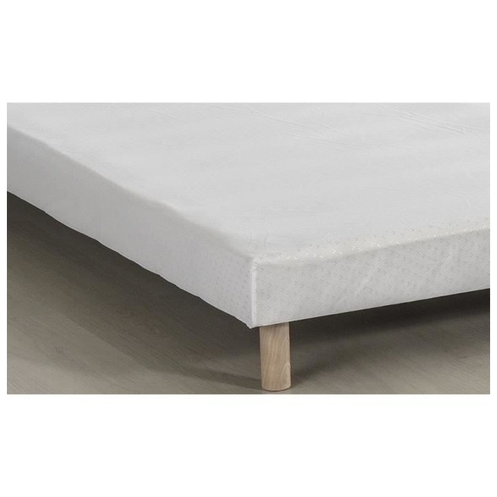 DEKO DREAM Rakenne Lot de 2 Sommiers tapissiers a lattes - 160 x 200 c