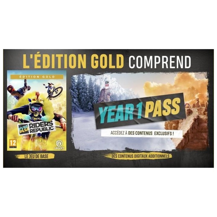 Riders Republic Gold Edition Jeu PS4