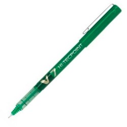 Crayon Roller Pilot V7 Vert 0,5 mm Aiguille (12 Unités)