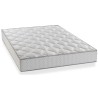 DEKO DREAM Hyvyys Ensemble Matelas ressorts + Sommier tapissier 160 x 200 - Confort équilibré - Epaisseur 23 cm - Galon gris