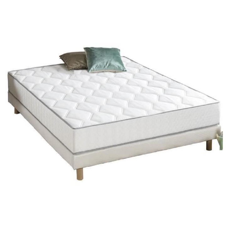 DEKO DREAM Hyvyys Ensemble Matelas ressorts + Sommier tapissier 160 x