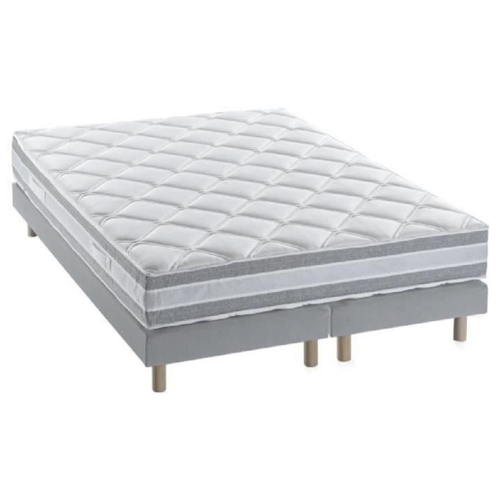 DEKO DREAM Ankka Ensemble Matelas mousse polyuréthane 160x200 cm + 2