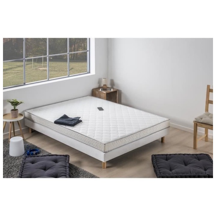 DEKO DREAM Koysi Ensemble Matelas 140x190 cm mousse mémoire de forme