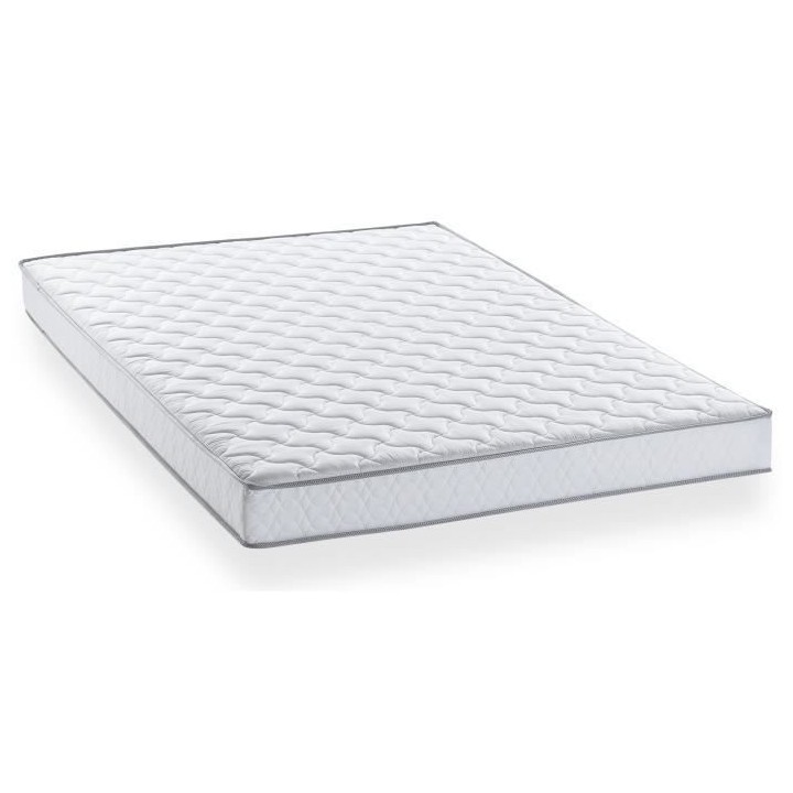 DEKO DREAM Ensemble Matelas mousse mémoire de forme + Sommier 160 x 2