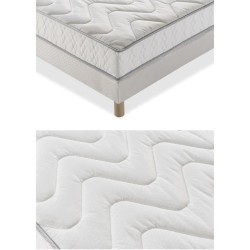 FINLANDEK Unelma - Ensemble matelas mousse mémoire de forme + sommier 140 x 190 - Confort ferme - Epaisseur 16 cm - Hypoallerg