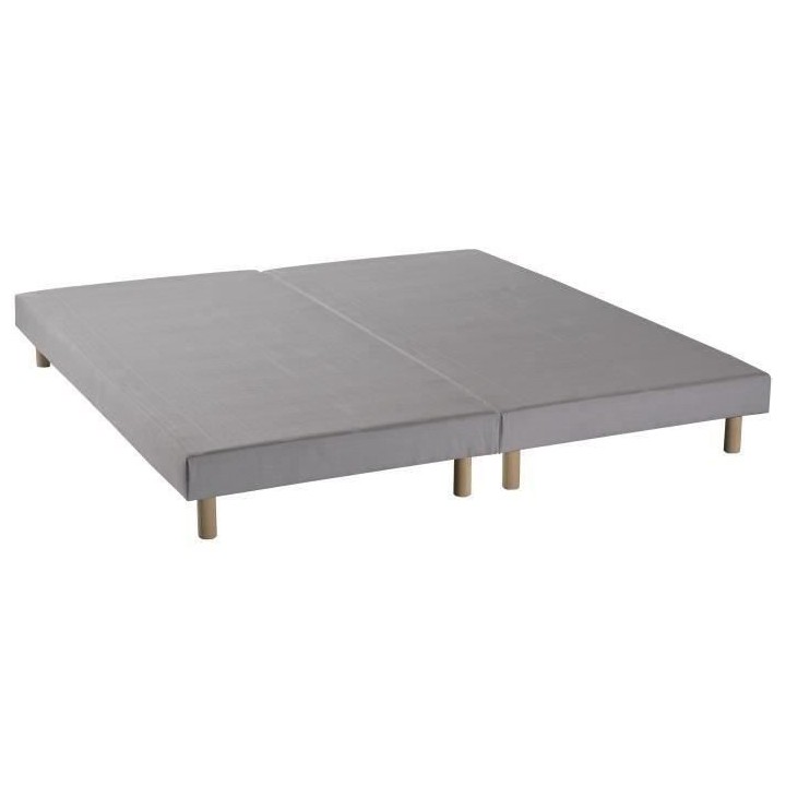 DEKO DREAM Rakenne - Sommiers tapissiers a lattes 2x90x200 - Bois mass