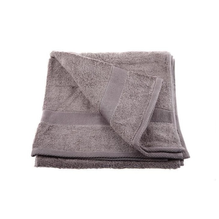 FINLANDEK Set 1 Serviette + 1 Drap Douche + 2 Gants KYLPY Gris