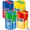 Taille-crayon Staedtler Multicouleur Avec réservoir Plastique (10 Unités)