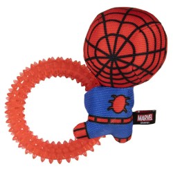 Jouet pour chien Spiderman   Rouge 100 % polyester