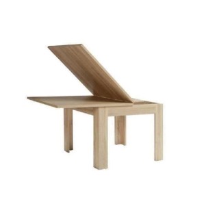 Table a manger extensible NUORI - Décor chene - 6/8 personnes - L 96-