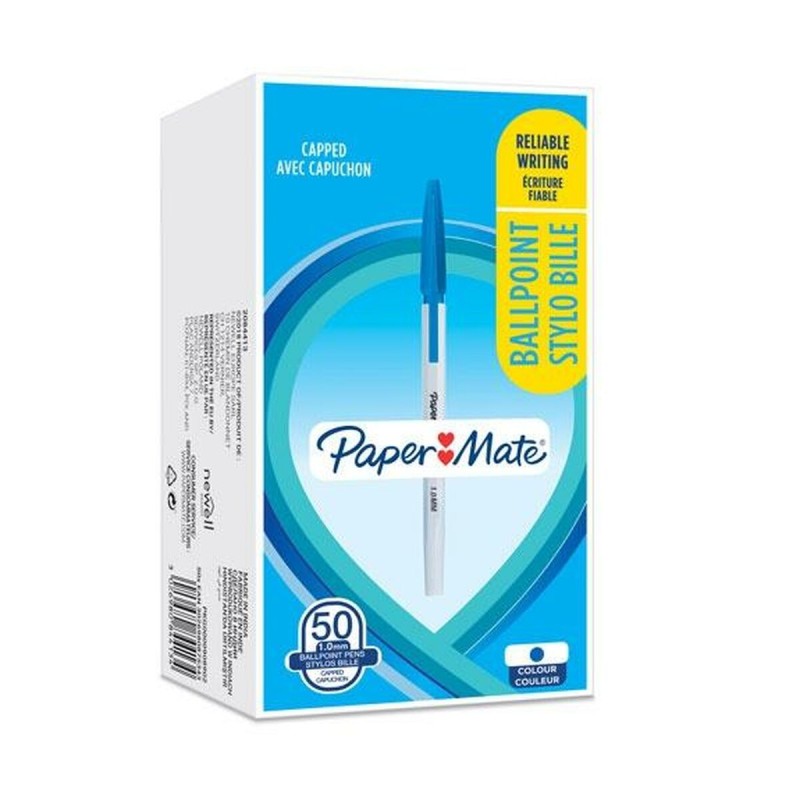 Crayon Paper Mate 50 Pièces Bleu 1 mm (20 Unités)