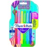 Ensemble de Marqueurs Paper Mate Flair Multicouleur 6 Pièces (2 Unités)