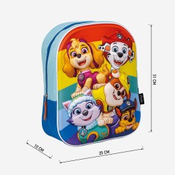 Cartable The Paw Patrol Bleu 25 x 31 x 10 cm