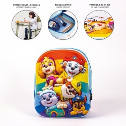 Cartable The Paw Patrol Bleu 25 x 31 x 10 cm