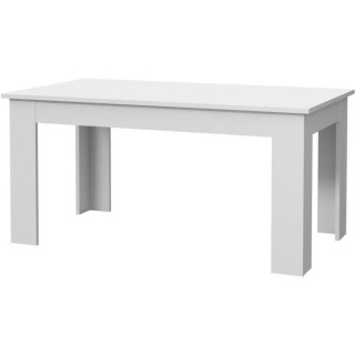Table a manger PILVI - 6 a 8 personnes - Blanc - Contemporain - L 160