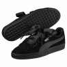 Baskets Casual pour Femme Puma Suede Heart Ep Noir