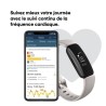 FITBIT Inspire 2 - Bracelet connecté - Autonomie 10 jours - Blanc