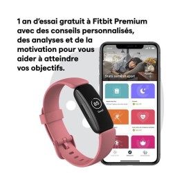 FITBIT Inspire 2 - Bracelet connecté - Autonomie 10 jours - Desert Rose