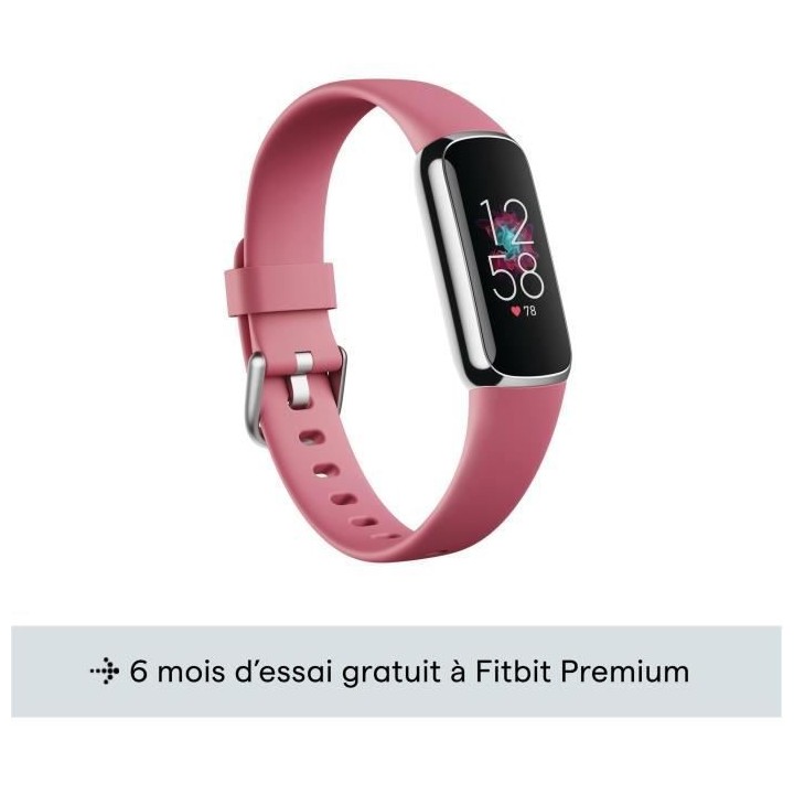 FITBIT Luxe - Bracelet d'activité - Acier inoxydable platine - Ordhid