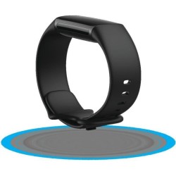 FITBIT Charge 5 - Bracelet d'activité - 6 mois d'abonnement a Premium - Noir