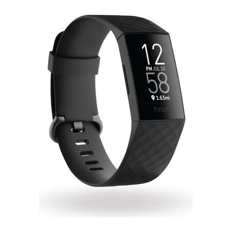 FITBIT Charge 4 - Bracelet connecté (NFC) - Noir