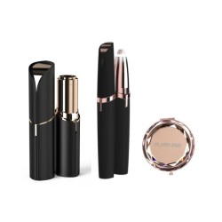 FLAWLESS - Coffret Epilateurs - Epilateurs Visage + Sourcils + Brosse de Nettoyage + Miroir Offert - USB Rechargeable