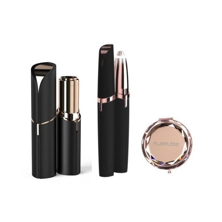 FLAWLESS - Coffret Epilateurs - Epilateurs Visage + Sourcils + Brosse