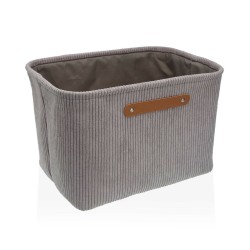 Panier Versa Corduroy Gris...