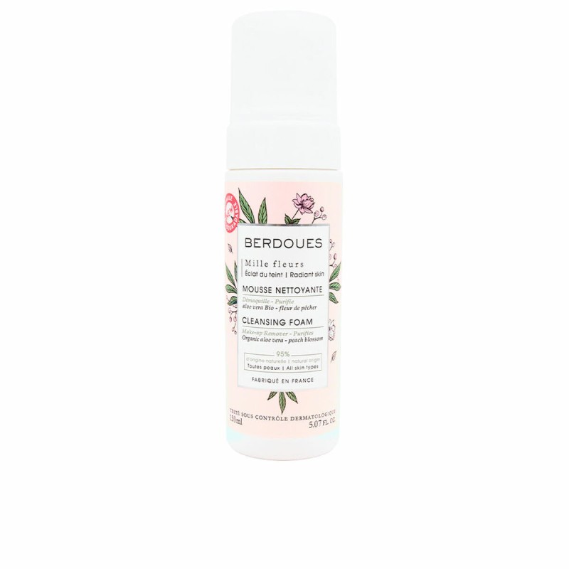 Mousse nettoyante Berdoues Mille Fleurs (150 ml)