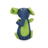 Jouet pour chien Jouet Peluche Eléphant avec son Bleu Vert 28 x 14 x 17 cm (12 Unités)