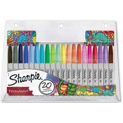 Ensemble de Marqueurs Sharpie 20 Pièces Multicouleur (12 Unités)