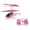 FLYBOTIC AIR PANTHER - Hélicoptere télécommandé rose - Utilisation intérieure - 17cm - Des 10 ans