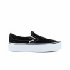 Chaussures de sport pour femme Vans Classic Slip-On Plataform Noir