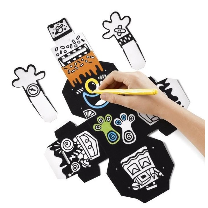 MAPED CREATIV - Mini Box - Coloriage Velours a construire