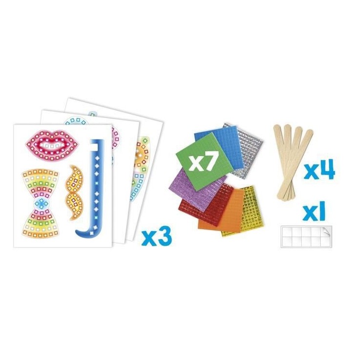 MAPED CREATIV - Mini Box - Stickers Mosaique Photobooth a construire
