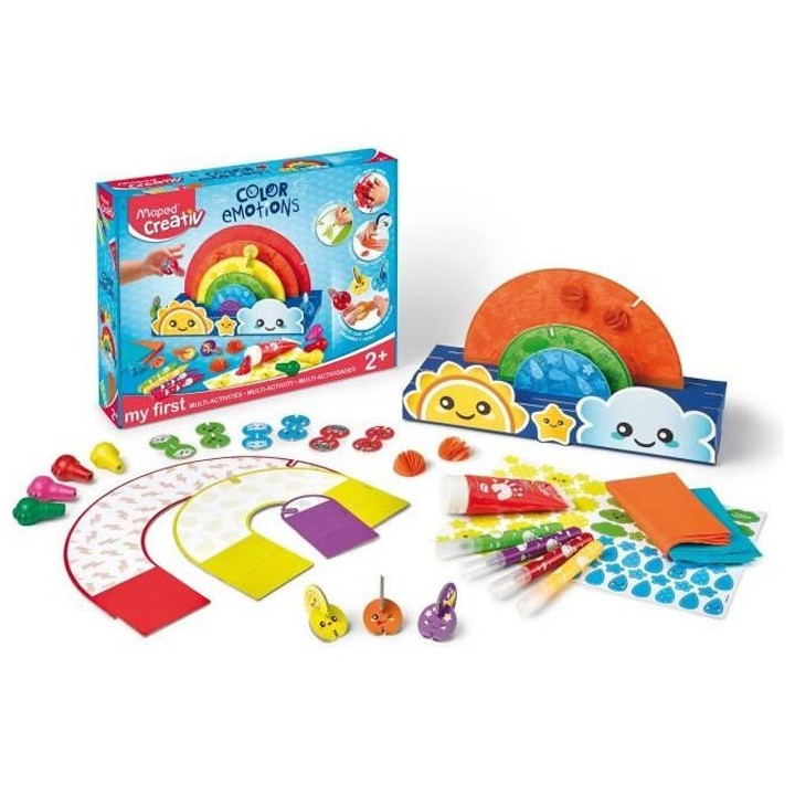 MAPED CREATIV - Mon Premier Arc en Ciel - Un coffret multi-activités
